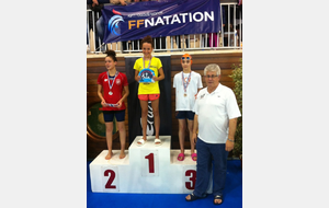 Violette BOUSQUET, médaille de bronze au 50m dos