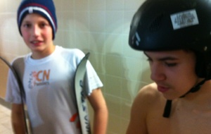 Nos champions de ski en bassin de 50: Albin et Olivier