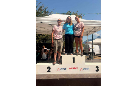 Traversée du lac d'Annecy - Coupe du lac 5 km